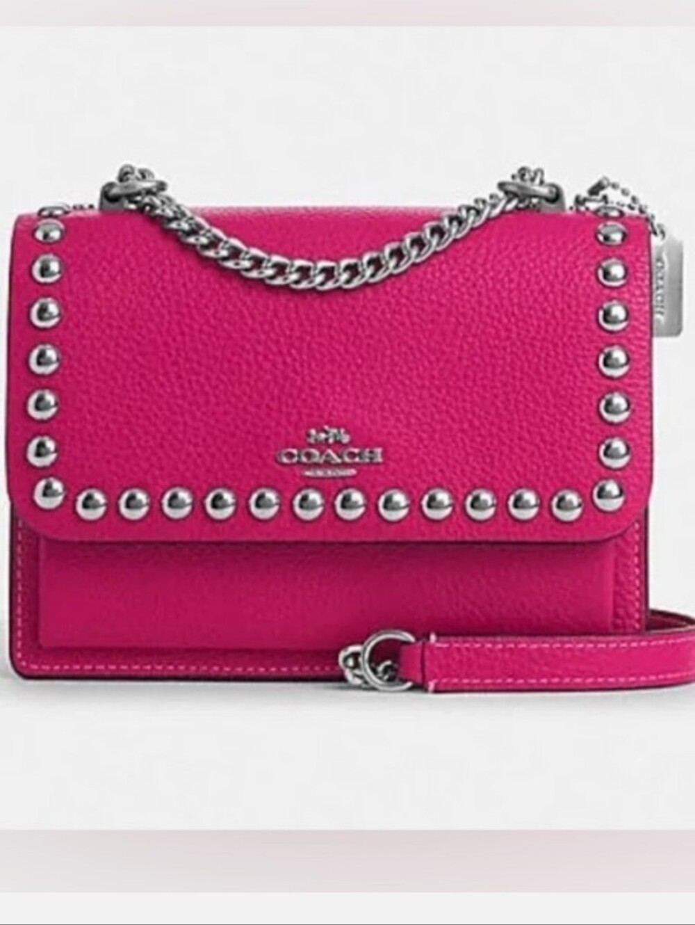 Coach mini Klare pebbled leather crossbody